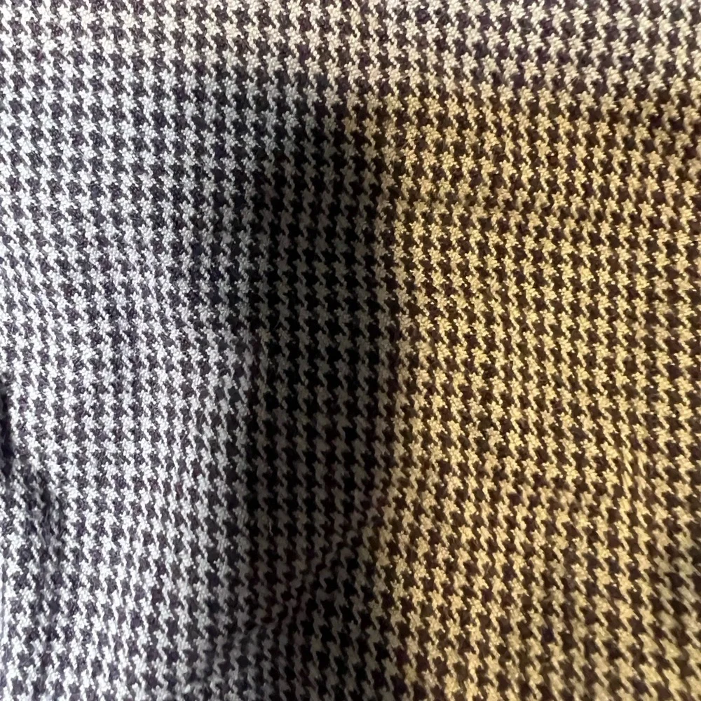 Nordstrom Houndstooth pants black & white and Carters long sleeve onesie cotton